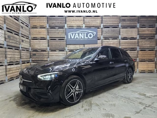 Hoofdafbeelding Mercedes-Benz C-Klasse Mercedes-Benz C-klasse Estate 300 e AMG Line HUD Leder Laser Memory Navi Camera Massage LM