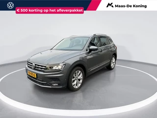 Volkswagen Tiguan 1.4 TSI 4Motion 150pk DSG Highline · Leder · Panoramadak · Elek. Trekhaak · Camera · Apple/Android Car Play · Stoelen & Stuurwiel verwarmd · Elektrische stoelverstelling ·
