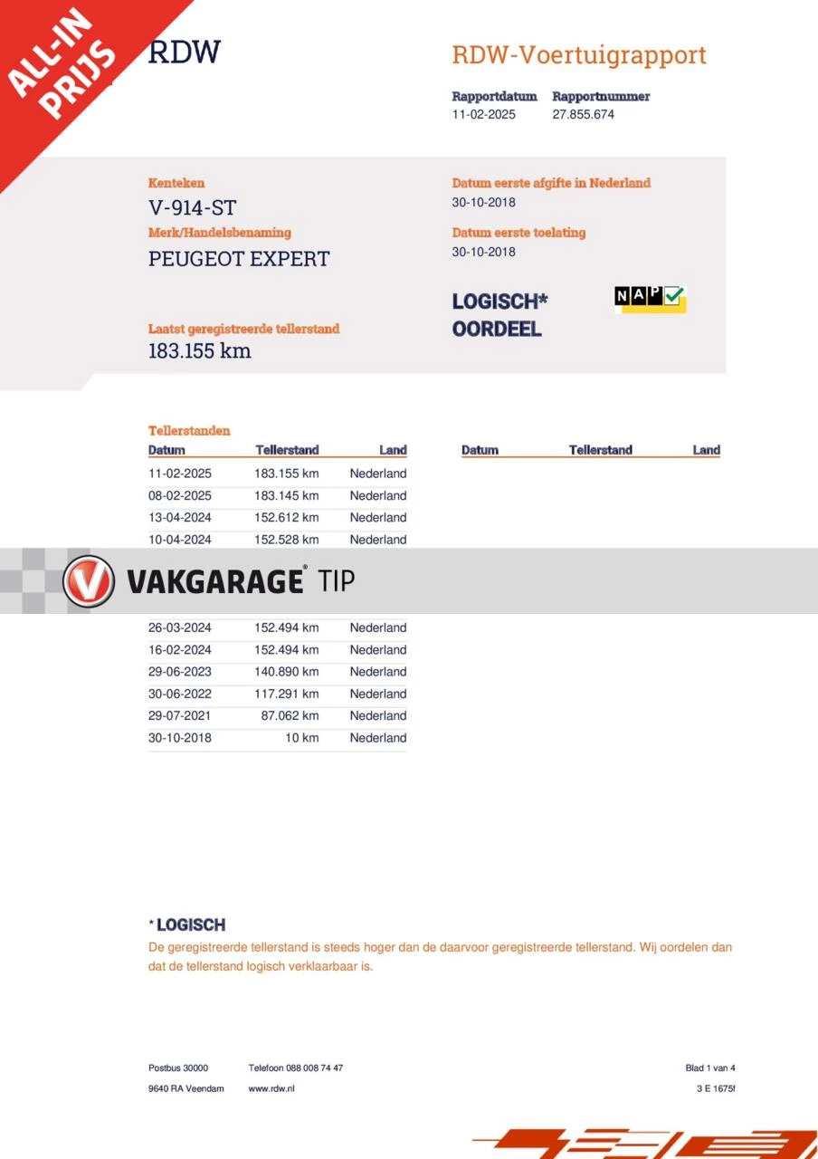 Hoofdafbeelding Peugeot Expert