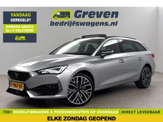 CUPRA Leon Sportstourer 1.4 e-Hybrid VZ Performance 245PK Pano Memory Sfeerverl. LED Camera Carplay Virtual Clima Cruise 19"LMV Navi PDC