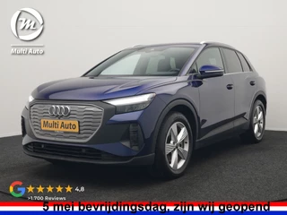 Audi Q4 e-tron 40 Advanced edition 77 kWh 204pk Dealer O.H. | S-Line Interieur | Trekhaak Af Fabriek | Adaptive Cruise | Camera | Blis | Sportstoelen Verwarmd | Apple Carplay | Navigatie | DAB |