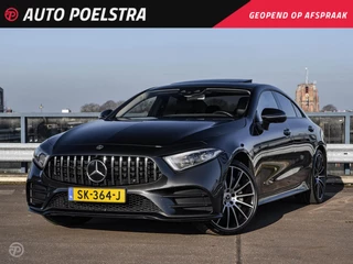 Hoofdafbeelding Mercedes-Benz CLS Mercedes-Benz CLS-klasse 400 d 4MATIC AMG Schuifdak Luchtvering Distronic Burmester HUD Multibeam LED Soft-Close Keyless Leder 20"