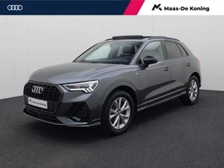 Audi Q3 35 TFSI/150PK S Line · Panoramadak · Parkeersensoren · Leder/Stof