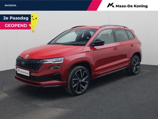 Skoda Karoq 1.5TSI/150PK ACT Sportline DSG · Navigatie · Apple/Android · Camera + Parkeersensoren · Garantie t/m 28-09-2027 of 60000km.