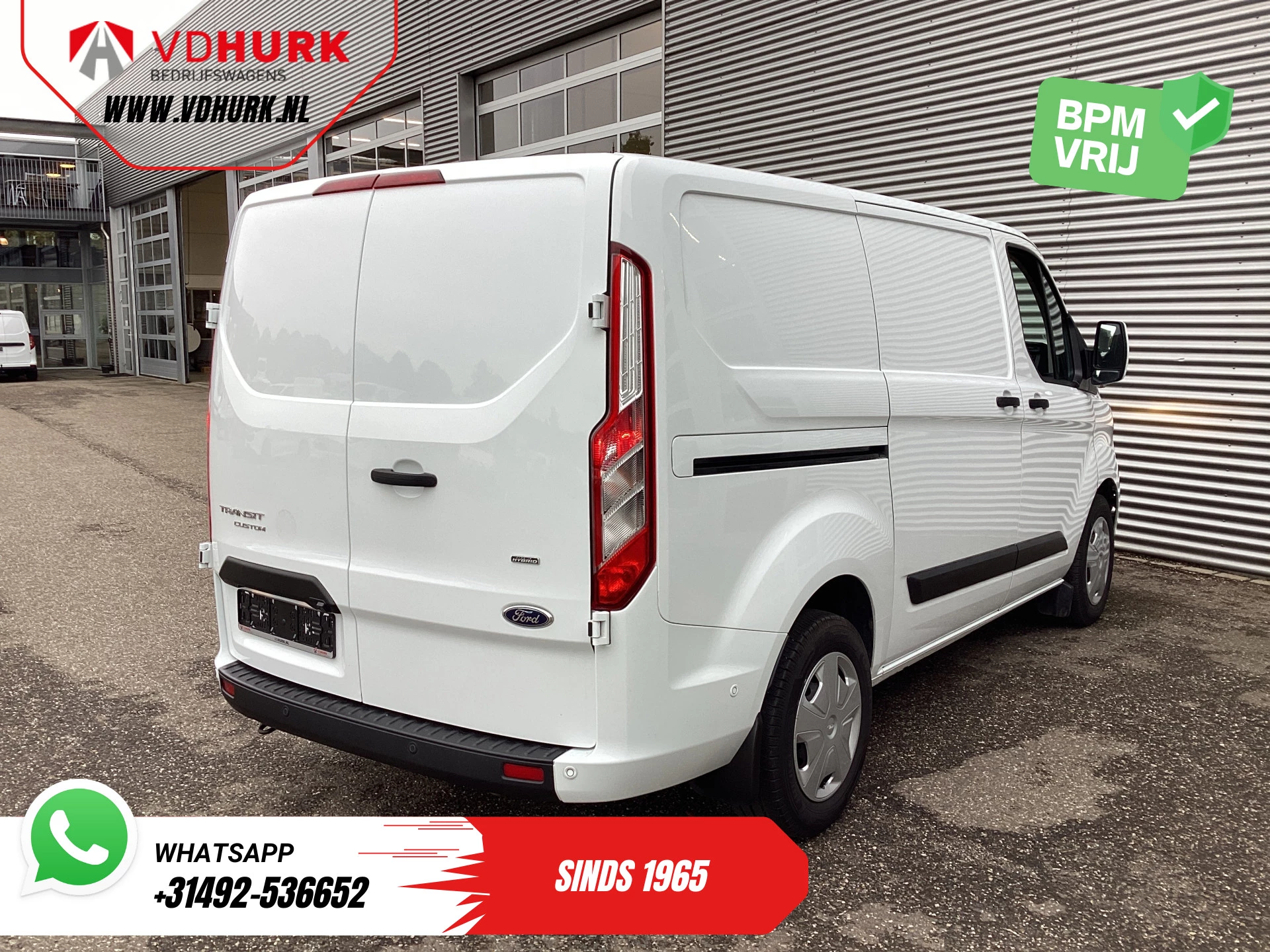 Hoofdafbeelding Ford Transit Custom