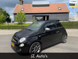 Fiat 500 C 0.9 TwinAir SPORT S CARBRIO AIRCO NAVIGATIE DEELS LEER LM-VELGEN