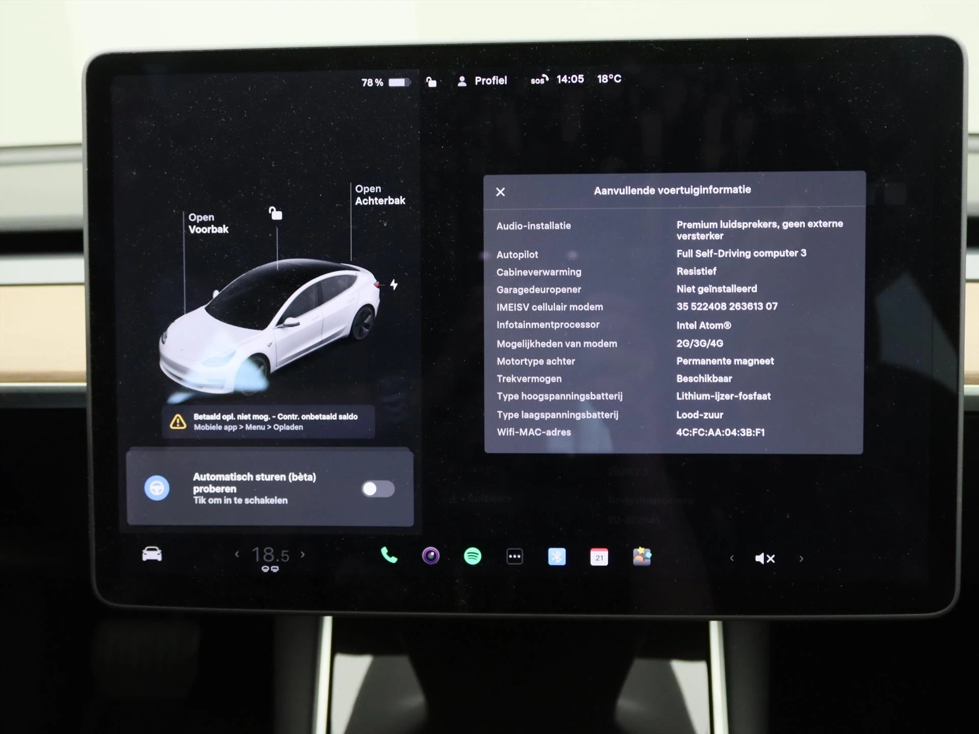 Hoofdafbeelding Tesla Model 3