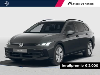 Volkswagen Golf variant Life Edition 1.5 eTSI 116 pk 7 versn. DSG · Achteruitrijcamera · draadloze telefoonlader · Trekhaak inklapbaar, met elektrische ontgrendeling ·