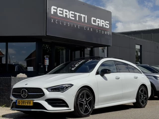 Hoofdafbeelding Mercedes-Benz CLA Mercedes-Benz CLA Shooting Brake 200 AUT7 AMG 164PK PANODAK LEDER NAVI VIRTUAL-DASH CAMERA LED LMV PDC