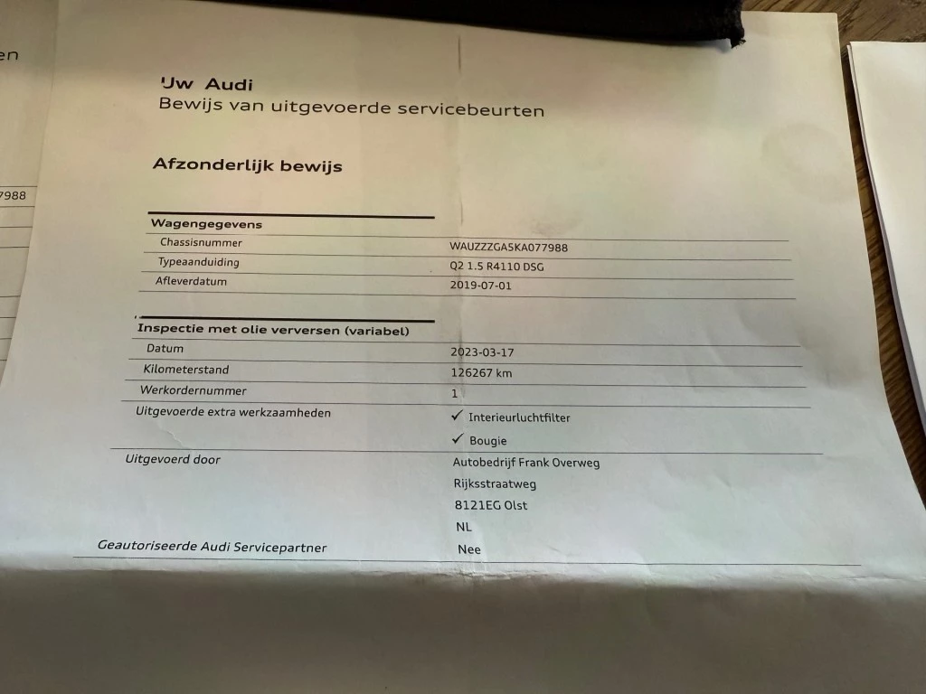 Hoofdafbeelding Audi Q2