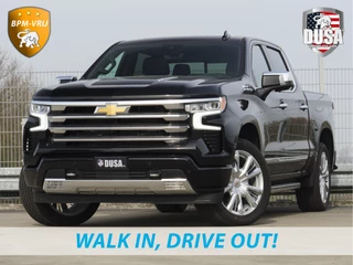 Chevrolet Silverado 1500 | | 6.2L V8 High Country | Leder | Schuifkantel NIEUW BINNEN! Getoonde accessoires zijn verkrijgbaar tegen meerprijs