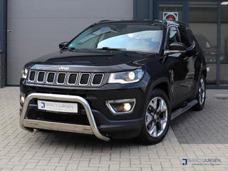 Hoofdafbeelding Jeep Compass Jeep Compass 1.4 MultiAir Opening Ed. Plus | Leder | Navigation & Sound Pakket | Ambiente Verlichting | Apple Car Play/Android Auto | Adapt. Cruise Control | Winter Pakket | Elektr. Stoelen met geheugen | Trekhaak | Benzine/LPG