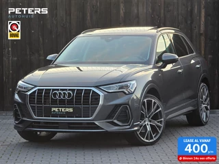 Audi Q3 35 TFSI S-Line| Panodak| Trekhaak| Matrix| Leer| 21"