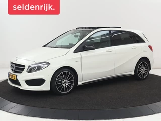Mercedes-Benz B-klasse 200 AMG Line | WhiteArt Edition | Panoramadak |  Stoelverwarming | Carplay | Camera | Harman/Kardon | Leder/Alcantara | Navigatie | Sfeerverlichting | Full LED | Side Assist | 18'' | Park Assist