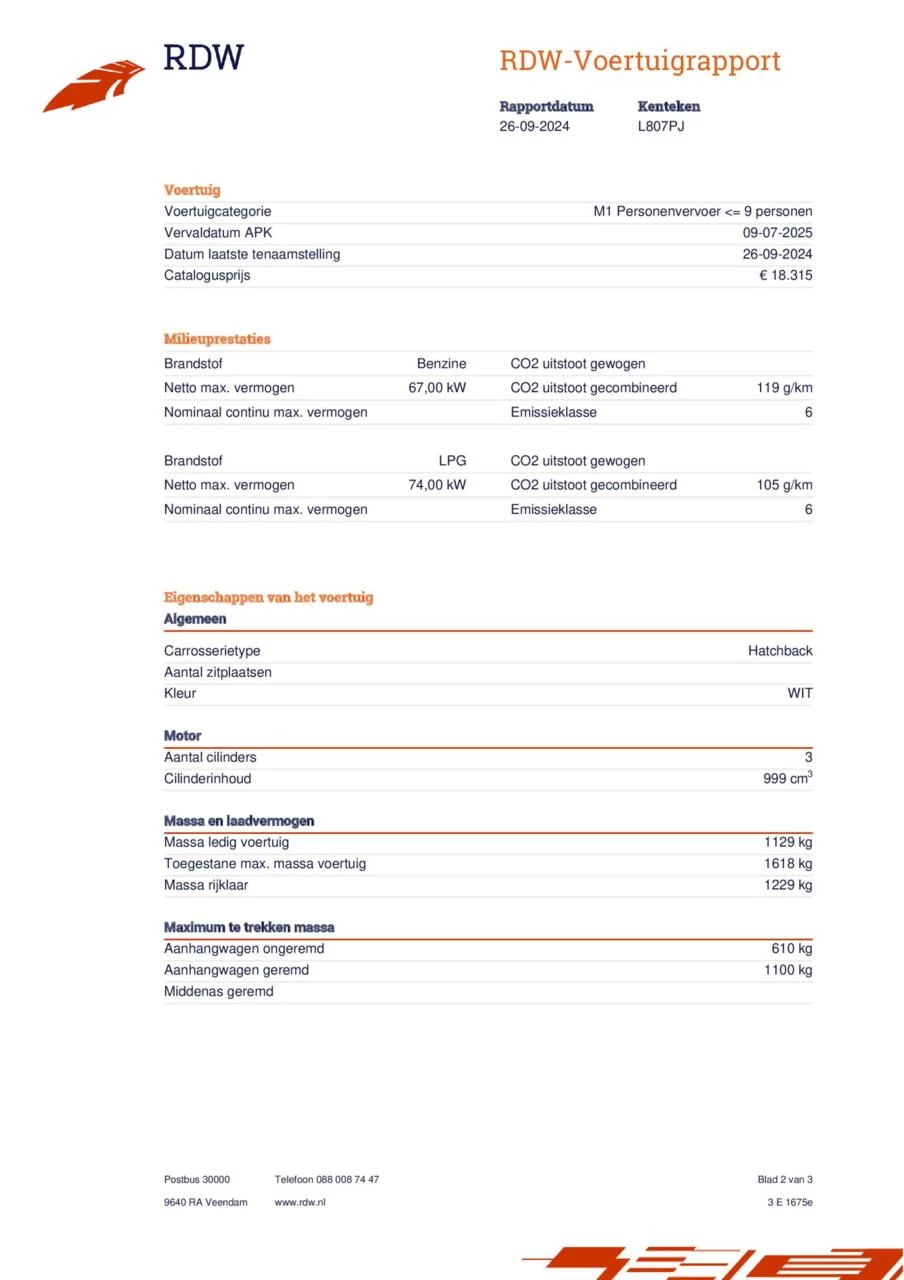 Hoofdafbeelding Dacia Sandero Stepway