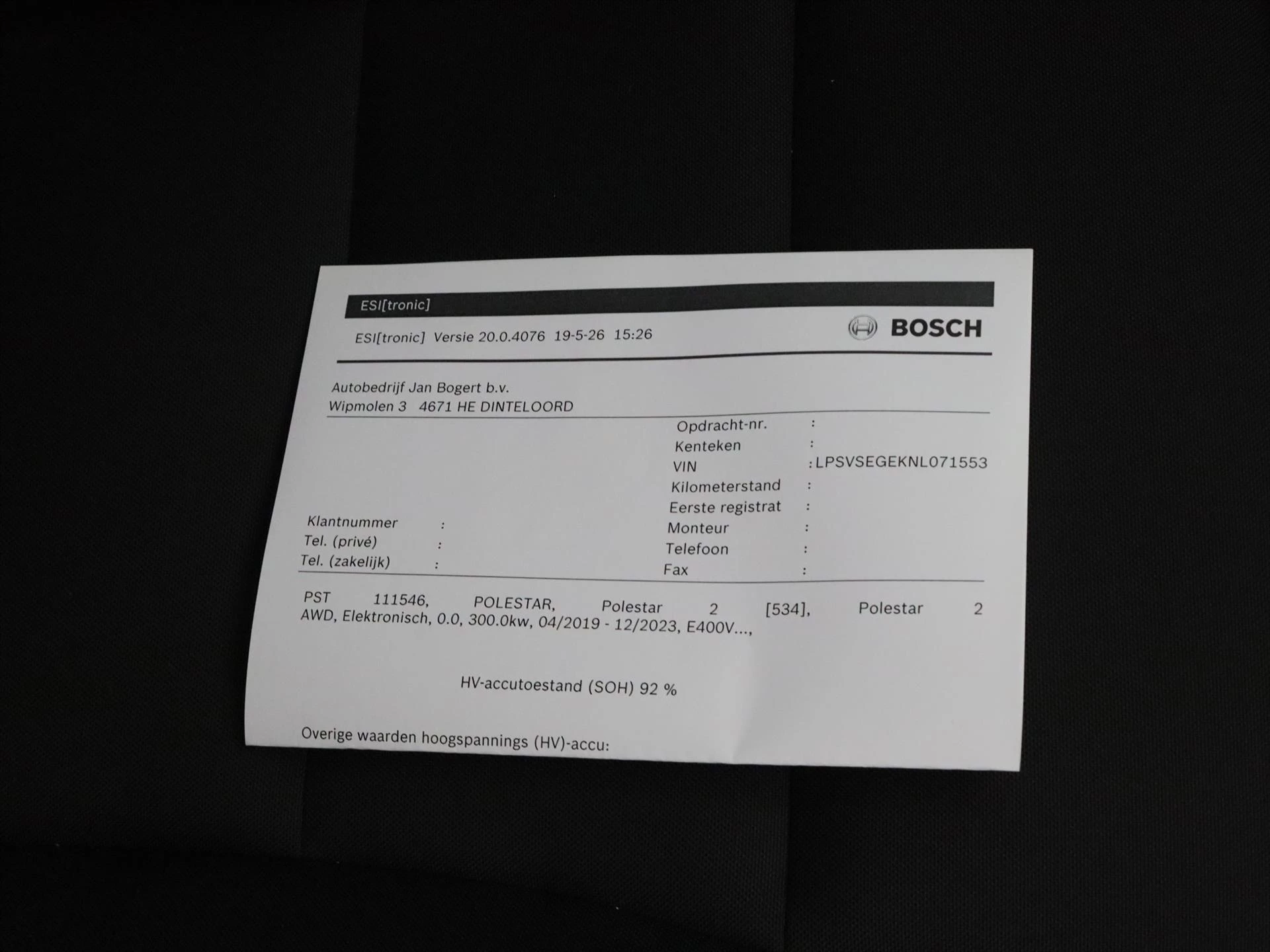 Hoofdafbeelding Polestar 2