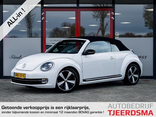 Volkswagen Beetle Cabriolet 1.4 TSI Sport 160PK | Fender Audio | Bi-Xenon Koplampen | Stoelverwarming | Climate Control | Cruise Control | Navigatie | Parkeersensoren | Lederen Bekleding | Sporttellers | Multifunctioneel Stuurwiel |