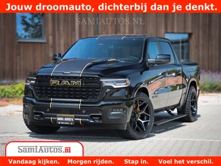 Dodge Ram 1500 Limited Night High Output 540HP 706Nm | Massage + Full Option | De Meest Luxe en Volle Pick-Up in zijn Klasse | Comfortabele Dubbele Cabine met Royale 5 Zitplaatsen | BPM vrij | Nu Leverbaar uit Voorraad | Voorraad Nr 2324 - 5142