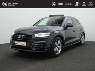 Audi Q5 55 TFSI e Quattro S-Line | Panoramadak | Trekhaak | Luchtvering | Twinleder | Elektrische stoelen | Achteruitrijcamera