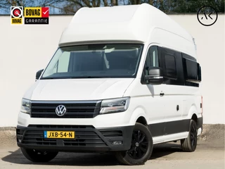 Volkswagen Crafter Grand California XXL 177Pk Automaat (LED KOPLAMPEN, STOELVERWARMING, KEUKEN, CENTRALE VERWARMING, KOELKAST, TOILET, DOUCHE, THULE ZONNESCHERM, FIETSENDRAGER, ZOET WATER)