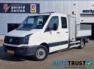 Volkswagen Crafter 2.0 TDI KIPPER TREKHAAK 6-ZITPLAATSEN 3500KG TREKG