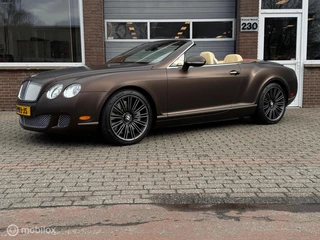 Hoofdafbeelding Bentley Continental GT Bentley Continental GTC 6.0 W12 Speed AUT FULL OPTIES 45DKM!