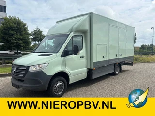 Hoofdafbeelding Mercedes-Benz Sprinter Mercedes-Benz Sprinter 516CDI Auto/Machine Transport Oprijwagen Automaat Airco Navi Cruisecontrol 9000km