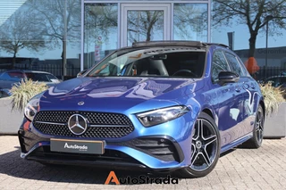 Mercedes A-Klasse A 180 AMG-Line 136pk | Cruise | Climate | Navigatie | 360 Camera | Panoramadak | Memory | Keyless