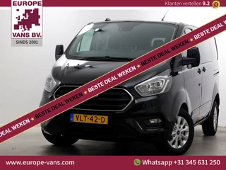 Ford Transit Custom 2.0 TDCI 130pk L1H1 Automaat D.C. Limited Airco/Navi/2x Schuifdeur 10-2021