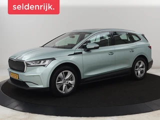 Skoda Enyaq iV 80 | Panoramadak | Trekhaak | Stoelverwarming |  Camera | Sfeerverlichting | Carplay | Navigatie | Achterbankverwarming | Full LED | Parkeerhulp | Cruise control