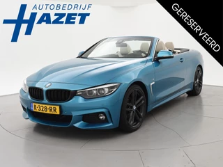 BMW 4-serie Cabrio 420i M-SPORT + NEKVERWARMING | HEAD-UP | DAB | HARMAN/KARDON | MEMORY | CAMERA | SPORTSTOELEN