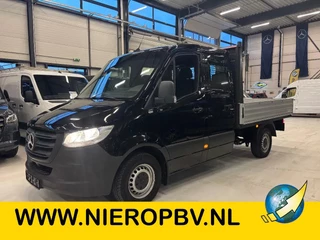 Mercedes-Benz Sprinter 314CDI Dubbelcabine Openlaadbak Airco 3500KG Trekhaak EURO 6
