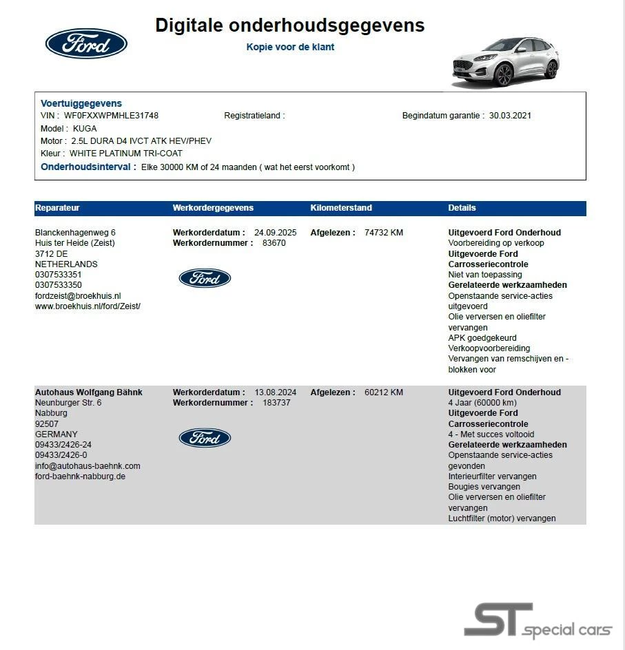 Hoofdafbeelding Ford Kuga