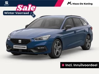 SEAT Leon Sportstourer FR PHEV First Edition 1.5 TSI eHybrid 150kW / 204p k Stationwagen 6 versn. DSG | 18'' lichtmetalen Velgen | Metallic Lak | Incl. inruilvoordeel