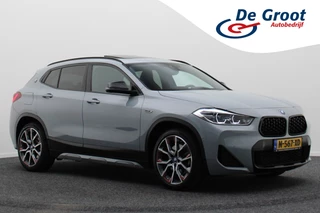 BMW X2 xDrive25e Business Edition Plus M Sport Leer, Panoramadak, M Sportstoelen, Head-Up, ACC, Apple Carplay, 19"
