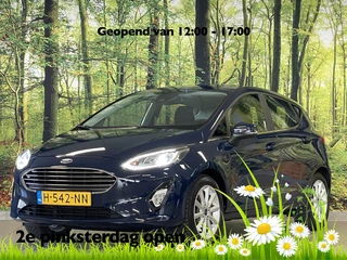 Ford Fiesta 1.0 EcoBoost Titanium | Cruise Control | Parkeersensoren Achter | Apple Carplay | Origineel Nederlands | Automatische Verlichting |
