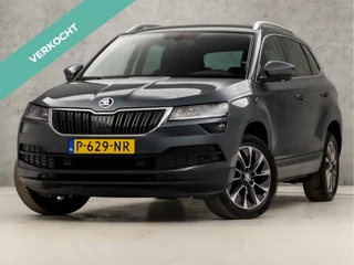 Škoda Karoq 1.0 TSI Sportline (GROOT NAVI, KUIPSTOELEN, APPLE CARPLAY, CAMERA, STOELVERWARMING VOOR/ACHTER, LED KOPLAMPEN, PARKEERSENSOREN, CLIMATE, CRUISE, NIEUWE APK, NIEUWSTAAT)