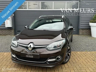 Renault Mégane Estate 1.2 TCe Bose, cruise, navigatie, lm velgen, half leder, open dak, trekhaak, apk 07-2025