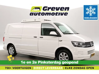 Volkswagen Transporter 2.0 TDI 140PK L2H1 | Nachtkoeling | Koelwagen 0° | Marge | Airco | Cruise | 3 Zits | Trekhaak | Carplay