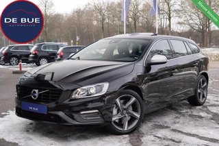Volvo V60 2.4 D6 Twin Engine R-Design|2e eig.|Pano|Standkachel|Harman Kardon|Trekhaak|Dealer onderhouden