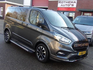 Ford Transit Custom 2.0 TDCI SPORT 170PK AUTOMAAT 2018 DUBCAB 2x SCHUIFDEUR VELE EXTRA'S