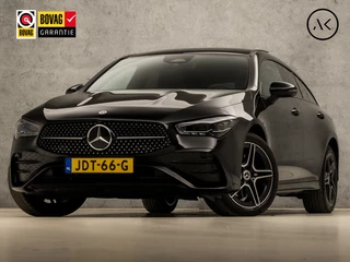 Mercedes-Benz CLA Shooting Brake 250 e AMG Sport 218Pk Automaat (FACELIFT, SCHUIFDAK, MEMORY SEATS, HEAD-UP DISPLAY, 360 CAMERA, STUUR/STOELVERWARMING, BURMESTER, LEDER/ALCANTARA, ADAPTIVE CRUISE, NIEUWSTAAT)