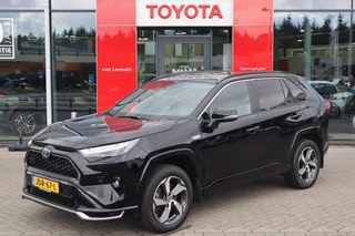Toyota RAV4 2.5 PLUG-IN AWD STYLE BLIND-SPOT P-SENSOREN HALF-LEDER STOEL/STUURVERW. 18"LMV EL-ACHTERKLEP