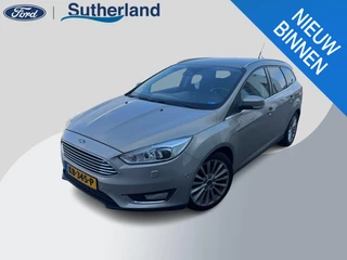 Ford Focus Wagon 1.0 Titanium 125pk | Inclusief nieuwe distributieriem! | Half leder | Winterpack | Xenon | Trekhaak afneembaar