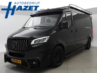 Mercedes-Benz Sprinter 319 3.0 V6 190 PK AUT. 5-PERS DUBBEL CABINE + STANDKACHEL | 2 SCHUIFD. | LEDER | PREMIUM AUDIO