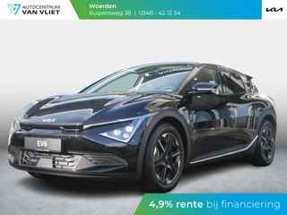 Kia EV6 Light Edition 63 kWh l Op Voorraad l Aurora Black Pearl l 428 km Actieradius