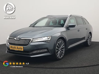 Škoda Superb Combi 1.4 TSI iV Laurin & Klement PHEV 218pk Dealer O.H. | Adaptive Cruise | 360 Camera | Canton Audio | Lederen Comfortstoelen Memory & Massage & Ventilatie | Sfeerverlichting | Stoelen & Stuur Verwarmd | Apple Carplay | Blis | Keyless | Plug In Hybrid | 