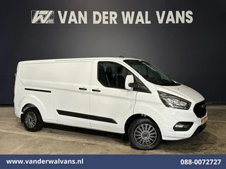 Ford Transit Custom 2.0 TDCI 131pk L2H1 Euro6 Airco | Apple Carplay | LED | Cruisecontrol | Stoelverwarming Verwarmde voorruit, Parkeersensoren, Bijrijdersbank, 2800kg trekvermogen