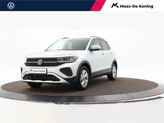 Hoofdafbeelding Volkswagen T-Cross Volkswagen T-Cross 1.0 Tsi 95pk Life Edition · Apple/Android Car Play · P-Sensoren · ACC · DAB · Climatronic · 16'' Inch · Garantie t/m April 2026