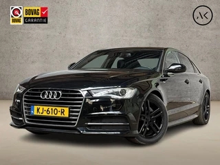 Hoofdafbeelding Audi A6 Audi A6 1.8 TFSI S-Line Sport 191Pk Automaat (2X S-LINE, LOGISCH NAP, NAVIGATIE, GETINT GLAS, CLIMATE, LEDER, XENON, SPORTSTOELEN, PARKEERSENSOREN, CRUISE, NIEUWE APK, NIEUWSTAAT)